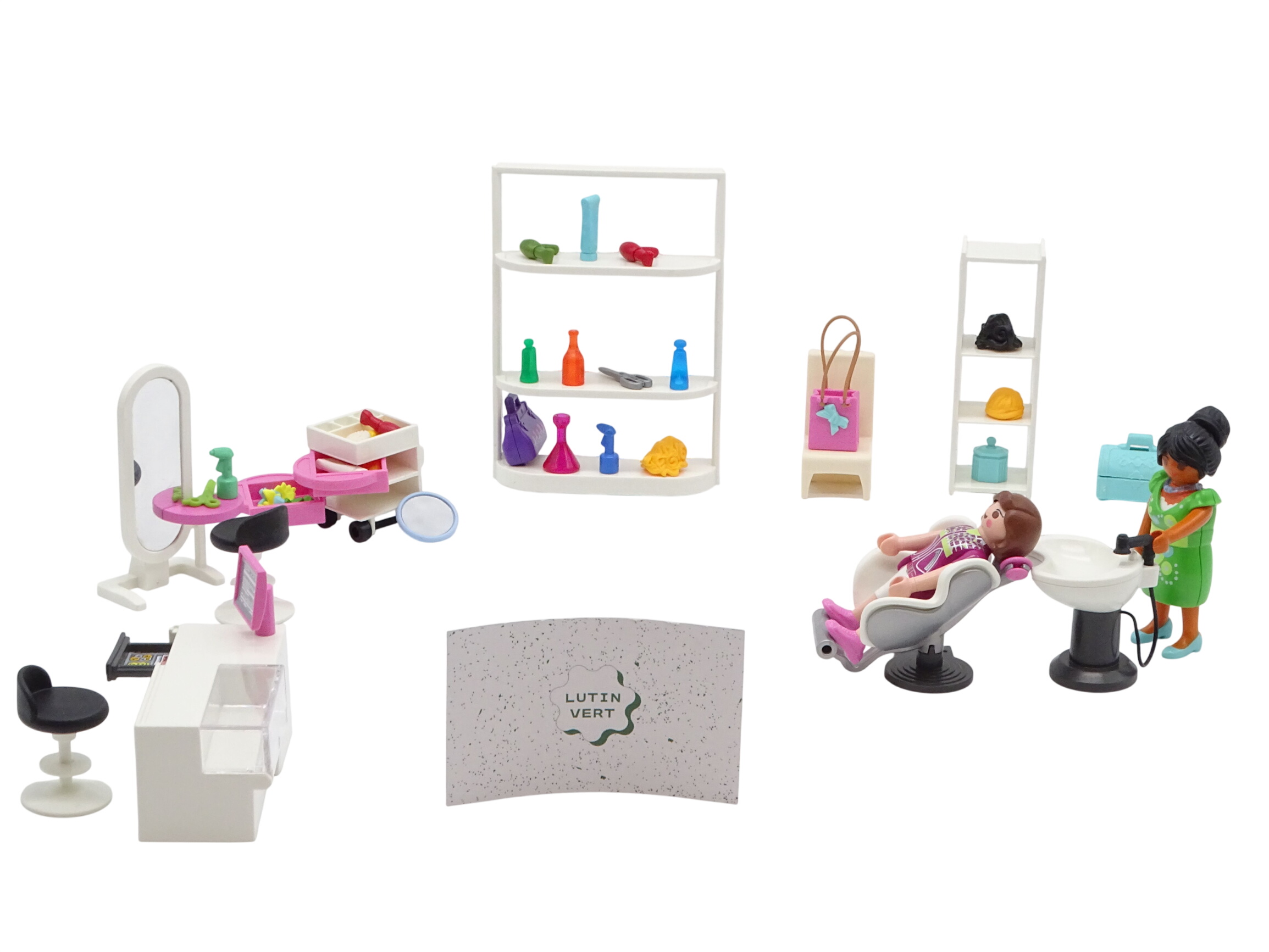 Acheter Playmobil pièce unique « Chez la coiffeuse » d'occasion PLAYMOBIL - Dès 4 ans | Ref 13467 Très bon état - 18,00 € Playmobil pièce unique « Chez la coiffeuse » d'occasion PLAYMOBIL - Dès 4 ans | Ref 13467 Très bon état - reconditionné disponible sur Label Emmaüs